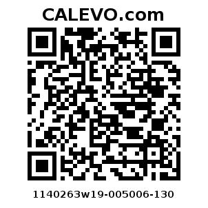 Calevo.com Preisschild 1140263w19-005006-130