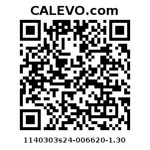 Calevo.com Preisschild 1140303s24-006620-1.30