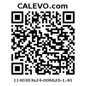 Calevo.com Preisschild 1140303s24-006620-1.40
