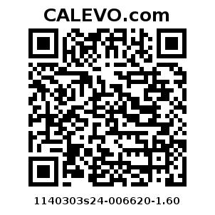 Calevo.com Preisschild 1140303s24-006620-1.60