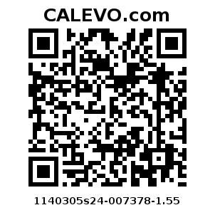 Calevo.com Preisschild 1140305s24-007378-1.55