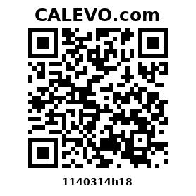 Calevo.com pricetag 1140314h18