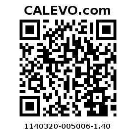 Calevo.com Preisschild 1140320-005006-1.40