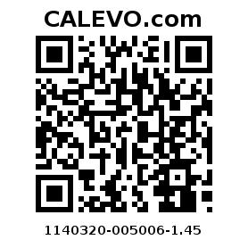 Calevo.com Preisschild 1140320-005006-1.45