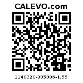 Calevo.com Preisschild 1140320-005006-1.55