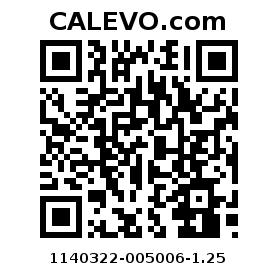 Calevo.com Preisschild 1140322-005006-1.25