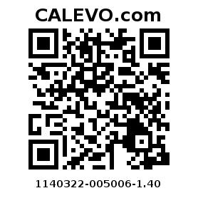 Calevo.com Preisschild 1140322-005006-1.40