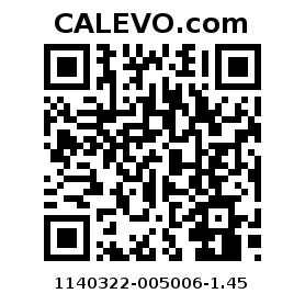 Calevo.com Preisschild 1140322-005006-1.45