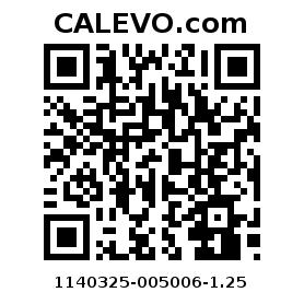 Calevo.com Preisschild 1140325-005006-1.25