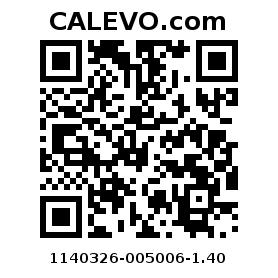 Calevo.com Preisschild 1140326-005006-1.40