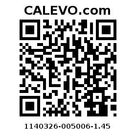 Calevo.com Preisschild 1140326-005006-1.45