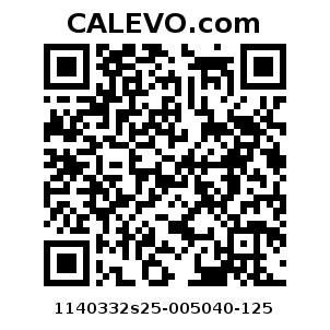 Calevo.com Preisschild 1140332s25-005040-125