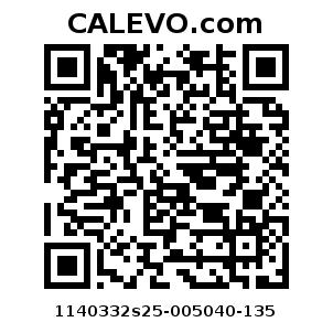 Calevo.com Preisschild 1140332s25-005040-135