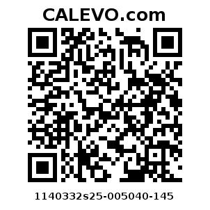 Calevo.com Preisschild 1140332s25-005040-145
