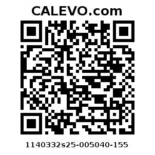 Calevo.com Preisschild 1140332s25-005040-155