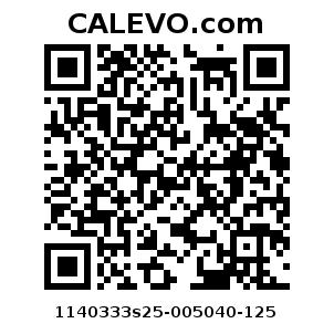 Calevo.com Preisschild 1140333s25-005040-125