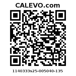Calevo.com Preisschild 1140333s25-005040-135