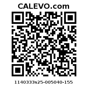 Calevo.com Preisschild 1140333s25-005040-155