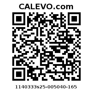 Calevo.com Preisschild 1140333s25-005040-165