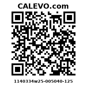 Calevo.com Preisschild 1140334w25-005040-125