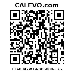 Calevo.com Preisschild 1140342w19-005000-125