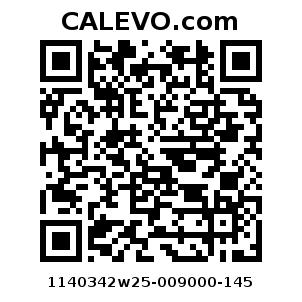Calevo.com pricetag 1140342w25-009000-145