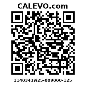 Calevo.com Preisschild 1140343w25-009000-125
