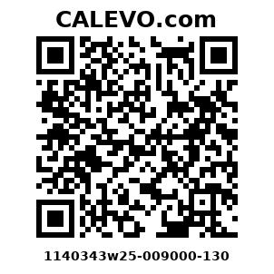 Calevo.com Preisschild 1140343w25-009000-130