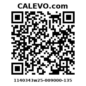 Calevo.com Preisschild 1140343w25-009000-135