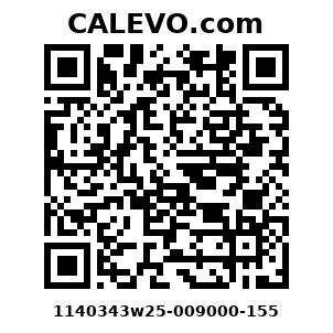 Calevo.com Preisschild 1140343w25-009000-155