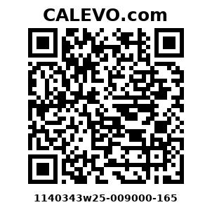 Calevo.com Preisschild 1140343w25-009000-165