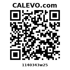 Calevo.com Preisschild 1140343w25