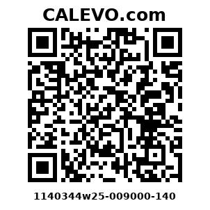 Calevo.com Preisschild 1140344w25-009000-140