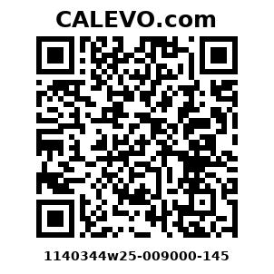 Calevo.com Preisschild 1140344w25-009000-145