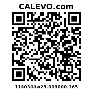 Calevo.com Preisschild 1140344w25-009000-165
