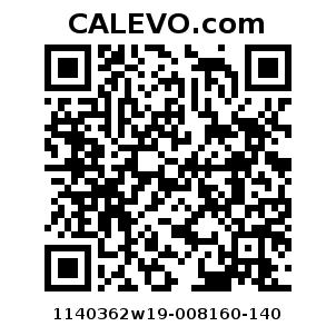 Calevo.com Preisschild 1140362w19-008160-140