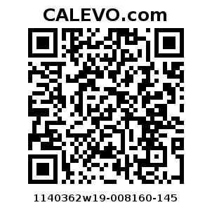 Calevo.com Preisschild 1140362w19-008160-145