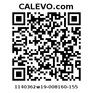Calevo.com Preisschild 1140362w19-008160-155