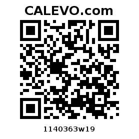 Calevo.com Preisschild 1140363w19