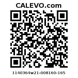 Calevo.com Preisschild 1140364w21-008160-165