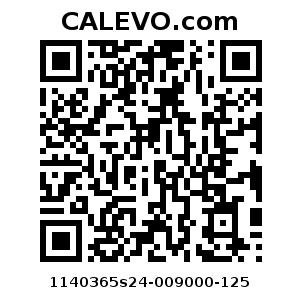 Calevo.com pricetag 1140365s24-009000-125