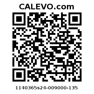 Calevo.com pricetag 1140365s24-009000-135
