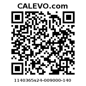 Calevo.com pricetag 1140365s24-009000-140