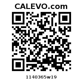 Calevo.com Preisschild 1140365w19