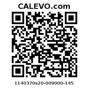 Calevo.com pricetag 1140370s20-009000-145