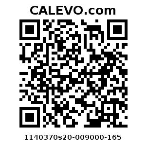Calevo.com pricetag 1140370s20-009000-165