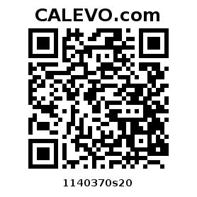 Calevo.com Preisschild 1140370s20