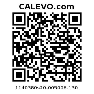 Calevo.com Preisschild 1140380s20-005006-130
