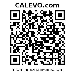 Calevo.com Preisschild 1140380s20-005006-140