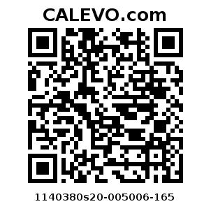 Calevo.com Preisschild 1140380s20-005006-165